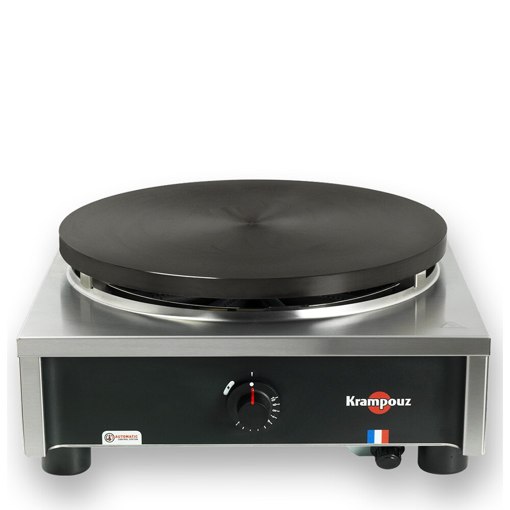 Krampouz Gas Crepe Maker - Square Frame - Luxury Range - 400mm - Thermostat Control